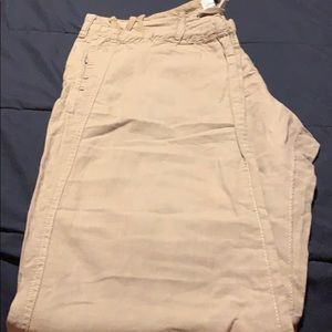 Linen male pants
